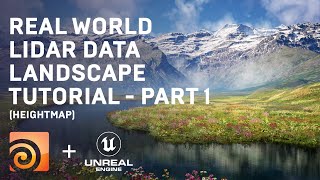 Houdini Tutorial  Lidar Data for UE5 Landscape. Part 1  Heightmap