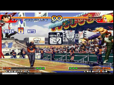 KOF97: Kyo corner bnb 70% combo