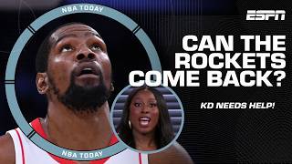 'KEVIN DURANT NEEDS HELP!' 🙏 - Chiney Ogwumike PLEADS with the Rockets vs. Lakers | NBA Today