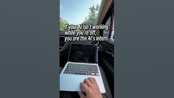 If your AI isn’t working while you’re off,you are the AI’s intern.#AI #IndieDev #SideHustle