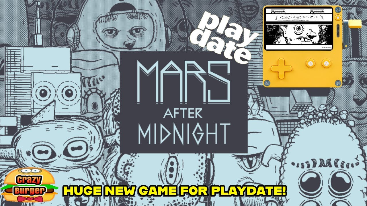 Mars After Midnight (Playdate) Game Review  - Introduction to Mars After Midnight (Playdate) Game Review