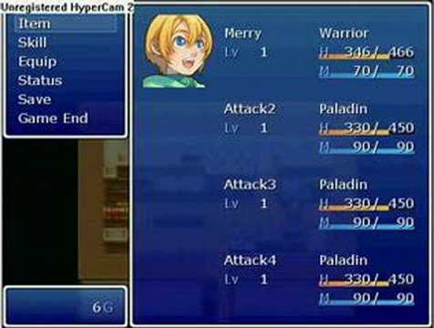 Amnesia RPG Maker VX Sample Game