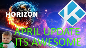 Horizon kodi build april 2017 update with all new awesome addons and menu bar
