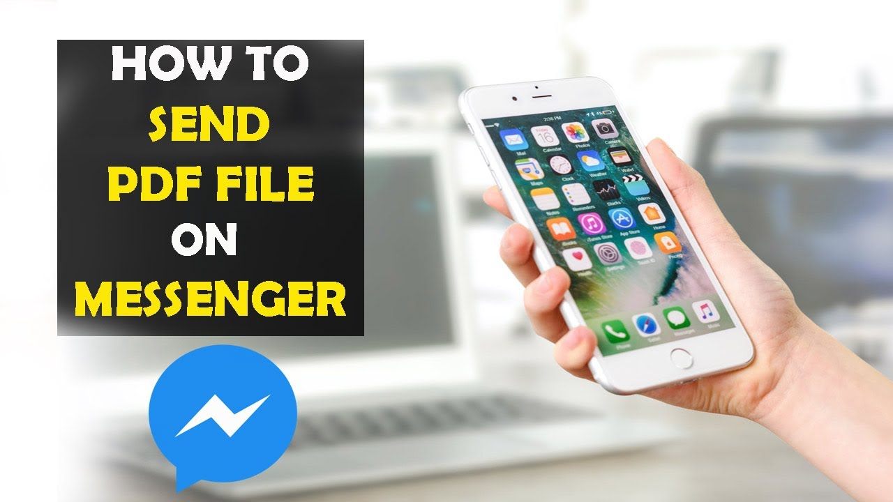 How To Send PDF File On Facebook Messenger 2022 YouTube