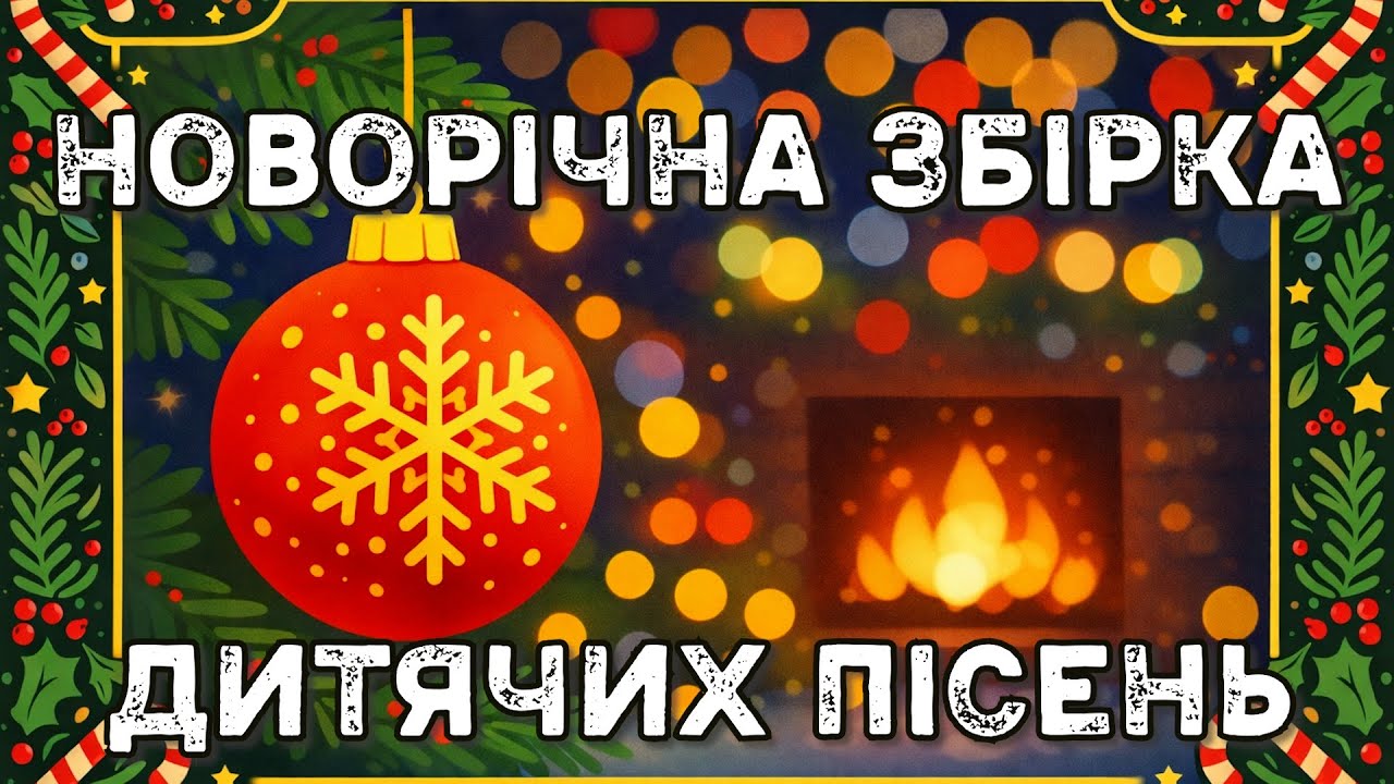 ЗБІРКА НОВОРІЧНИХ ДИТЯЧИХ ПІСЕНЬ🎄🎅🏻☃️❆🎀🔔 Бурульки, сніговик, зима, снігурі, завірюха та інші