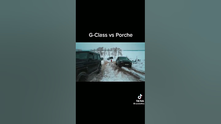 G-Class vs Porsche 😎