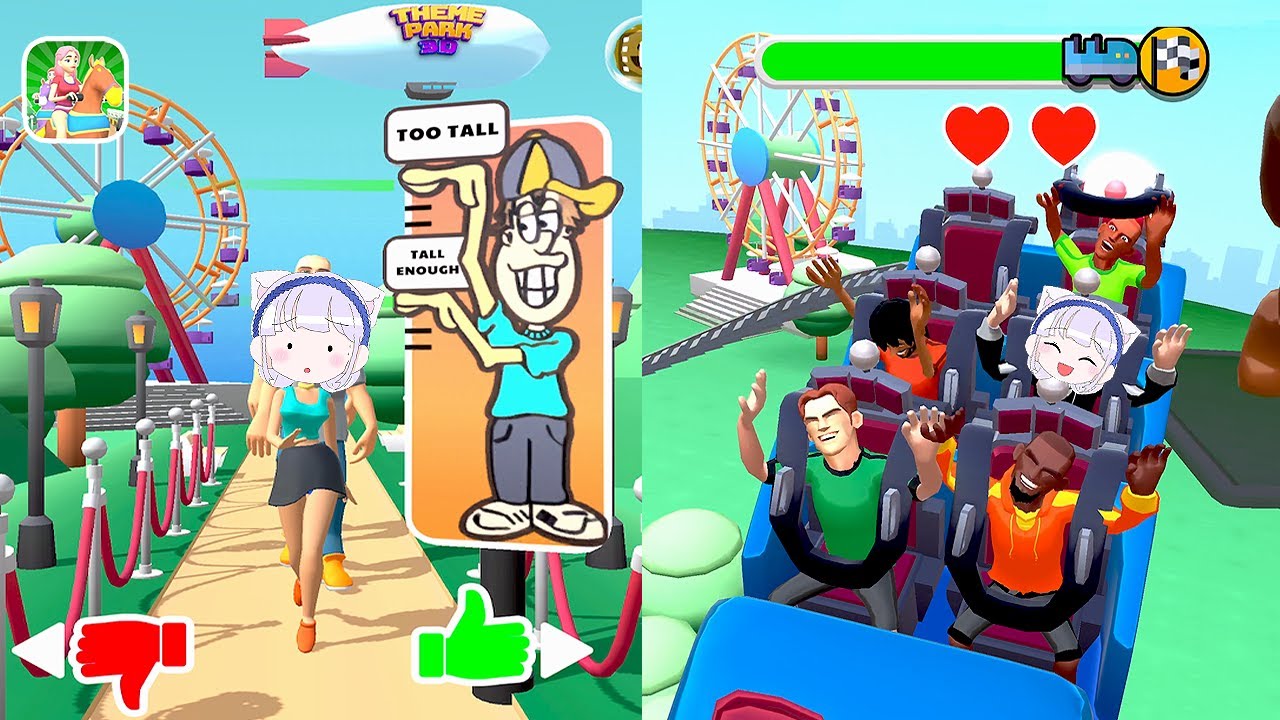 [Theme Park Fun 3D!] 꿈과 환상의 나라로 오신것을 환영합니다!