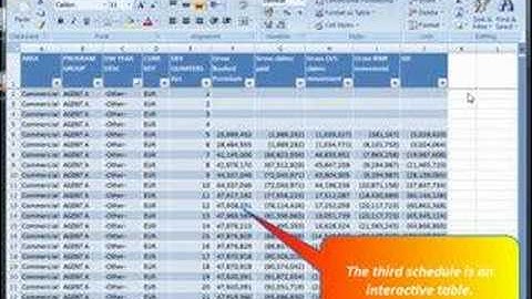 ExGL linked charts & tables in Excel 2007 & SQL server