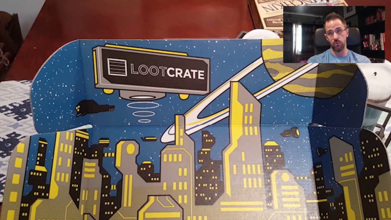 Lootcrate July 2016 with LVLUp and being FUTURISTIC!