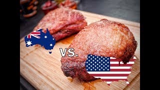 Beef Battle !!!  American Black Angus vs. Australian Wagyu