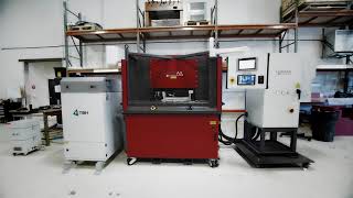 Rotary Table Laser Cleaning Workstation