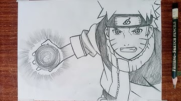 How to Draw Naruto Using Rasengan | Easy Step-by-Step Anime Drawing Tutorial