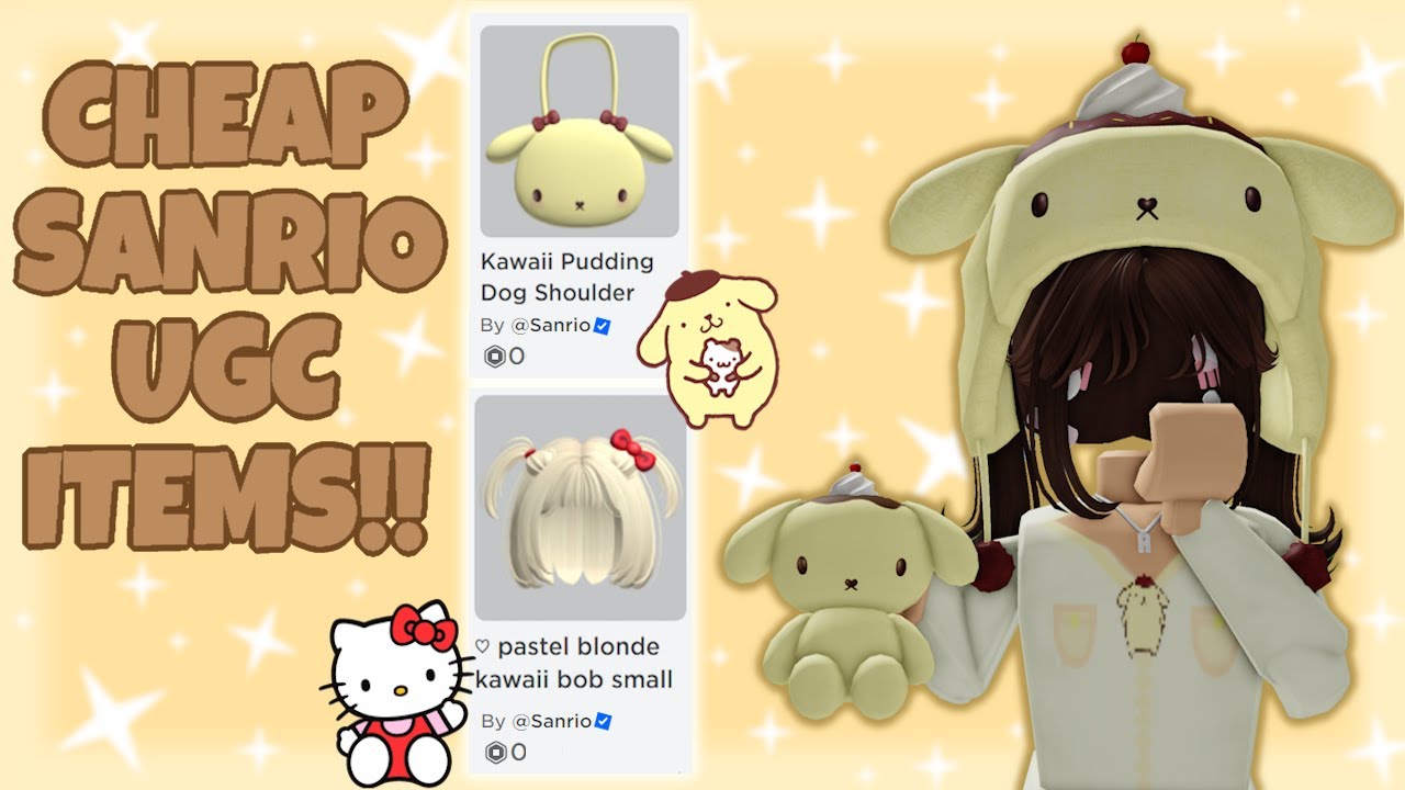 New SANRIO Roblox UGC Items