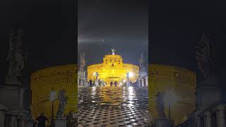 #shorts #rome #roma #ponte #castelsantangelo #timelapse #romebynight #romadinotte #timelapseroma