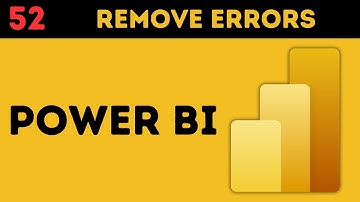 Remove Rows with Errors in Power BI