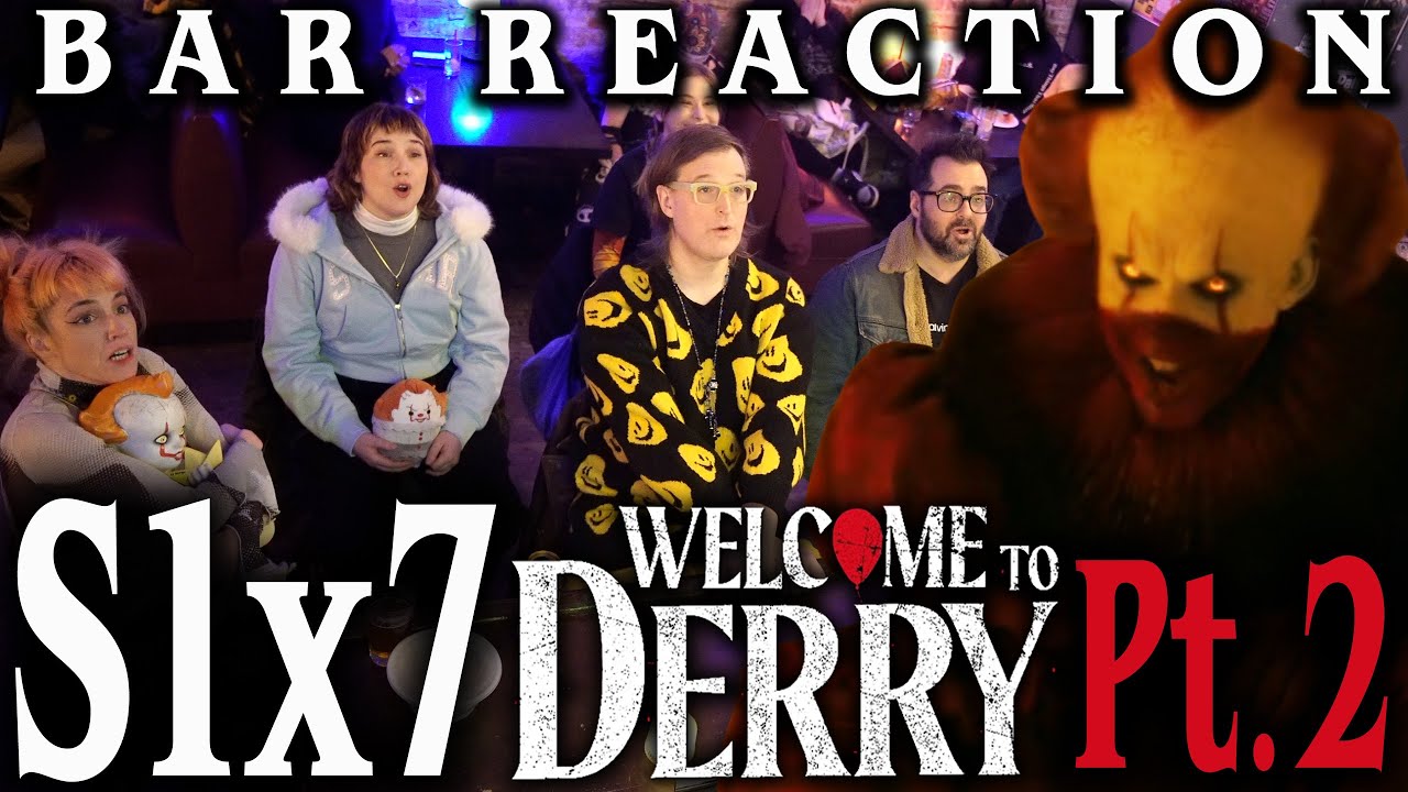В баре царит УЖАС! 🫣 Реакция на 7 серию 1 сезона сериала «Оно: Добро пожаловать в Дерри», часть 2!