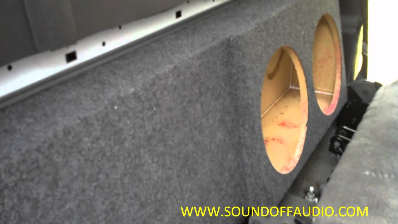 2006 silverado crew cab sub box behind seat