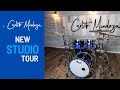 Drum Studio Tour! WOW WHAT A CHANGE!