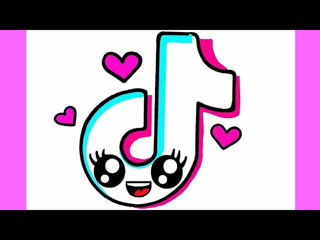 Cómo dibujar el logo de tik tok - thptnganamst.edu.vn