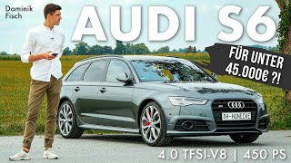 AUDI S6 AVANT (2017) 💥| 450 PS-V8 für unter 45.000€ 😱| SOUND, 0-100 km/h, AUTOBAHN | Dominik Fisch