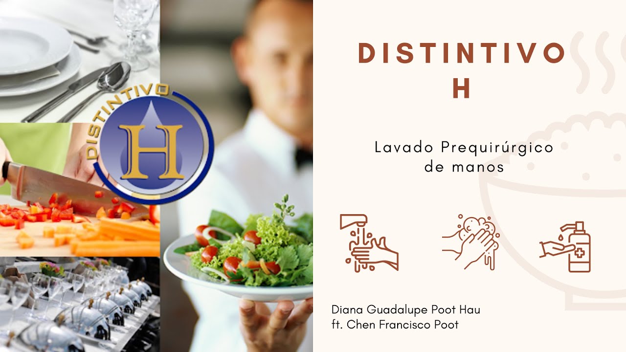 Lavado Prequirúrgico de Manos - Distintivo H - YouTube