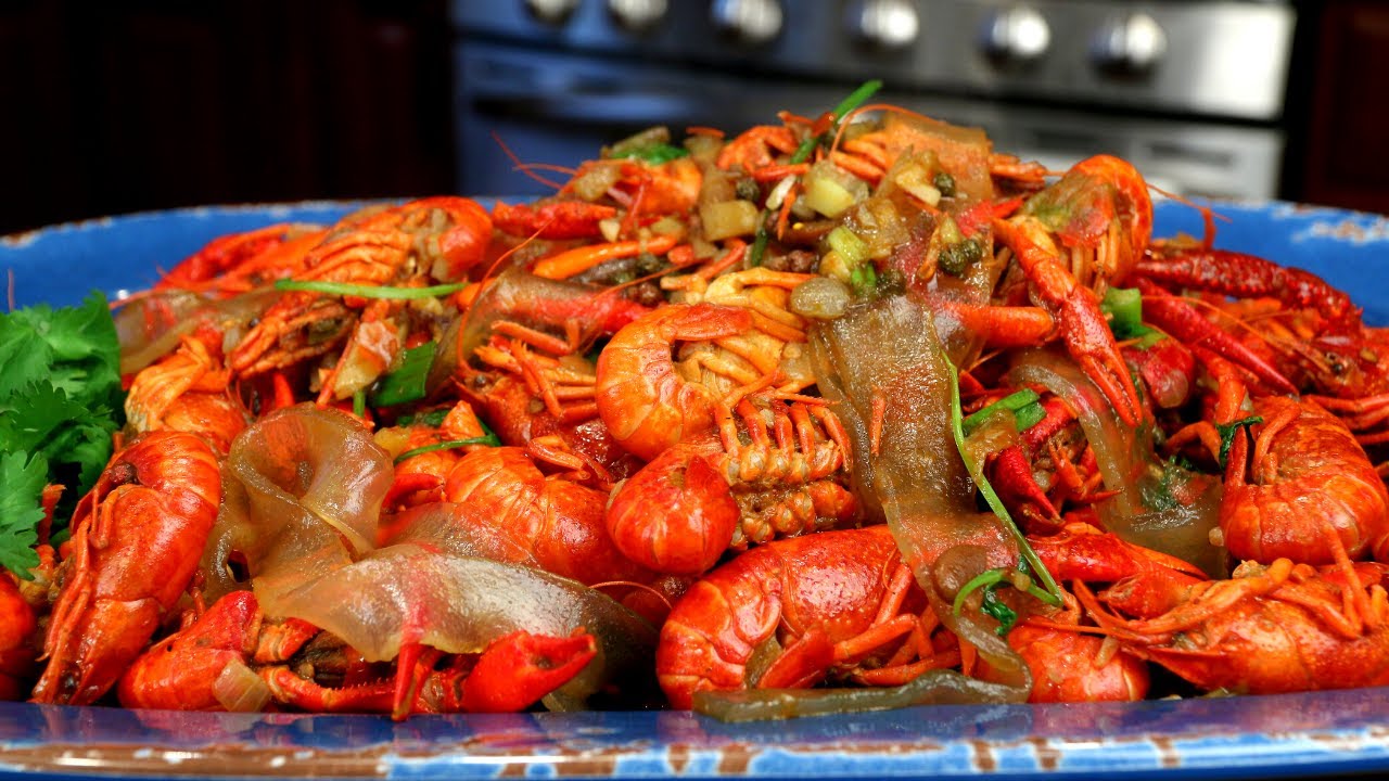 Crawfish Boil not Cajun Style, Good for all seafood 麻辣小龙虾 | ChineseHealthyCook