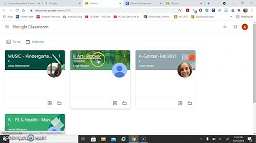 Google Classroom Screencast