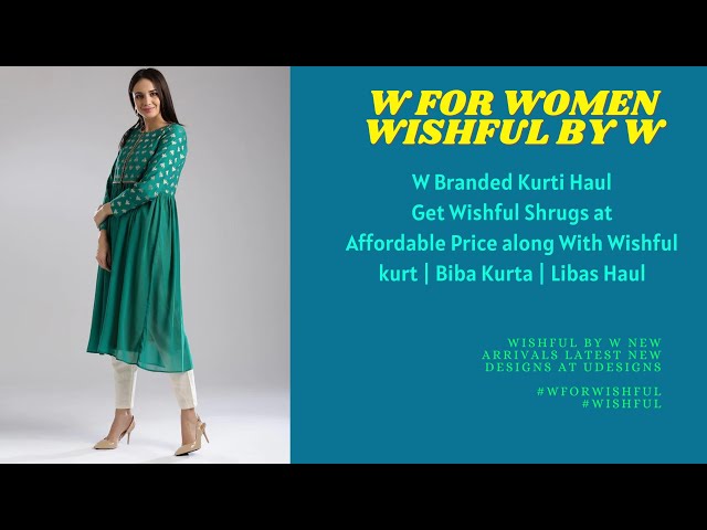 W Blue Embroidered Kurta with Parallel Pants & Dupatta (Set of 3) – Nykaa  Fashion