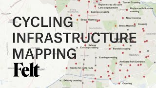 Cycling Infrastructure Mapping in Hackney, UK