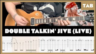 Guns N&#39; Roses - Double Talkin&#39; Jive (Live in Tokyo 1992) - Guitar Tab | Lesson | Cover | Tutorial