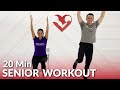 20 min senior exercises at home  in chair exercises for seniors seated elderly workouts for balance