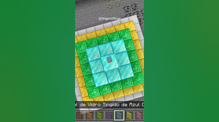 ✴ A magia das cores - Beacon incrível! | #minecraft