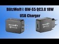 Обзор и Тест Зарядного Устройства BlitzWolf® BW-S5 QC3.0 с быстрой зарядкой