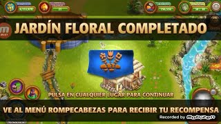 Virtual Villager Origins 2 | Puzzle 18 Jardin Floral | Flower Garden screenshot 1