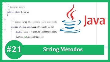 Tutorial de Java #21 - String Métodos