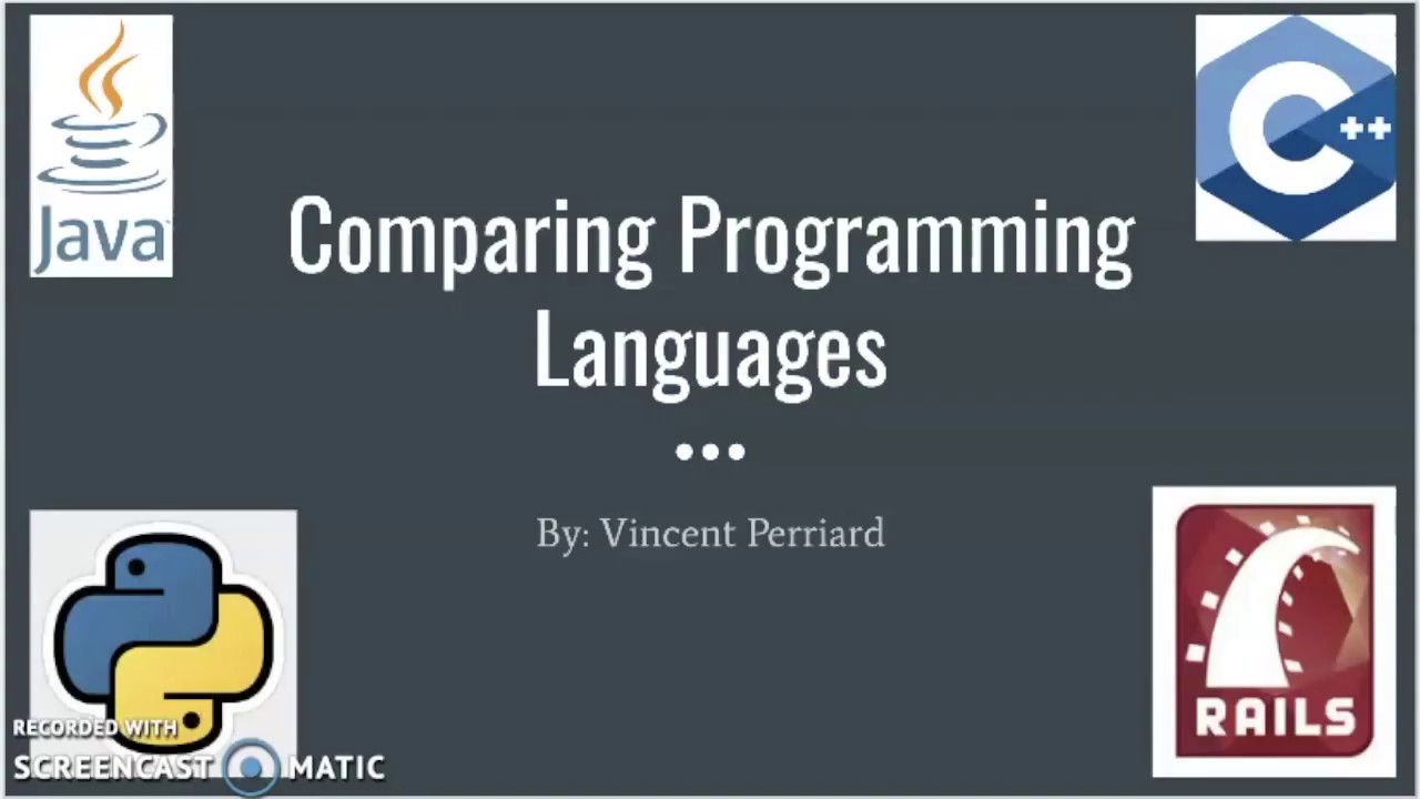 1 5 assignment comparing programming languages