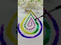 Colour drops mixing | #art #funny #comedy #drawing #colors