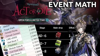 Act or Die - Event Math