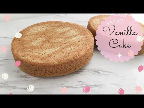 vegan-vanilla-cake