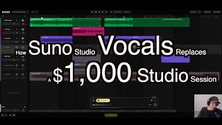 How Suno Studio Vocals Replaces A $1,000 Studio Session