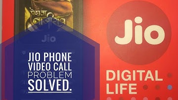 Video call problem in jio phone solved.