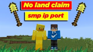 Minecraft public smp ip 😎 no land claim smp | public smp free to join