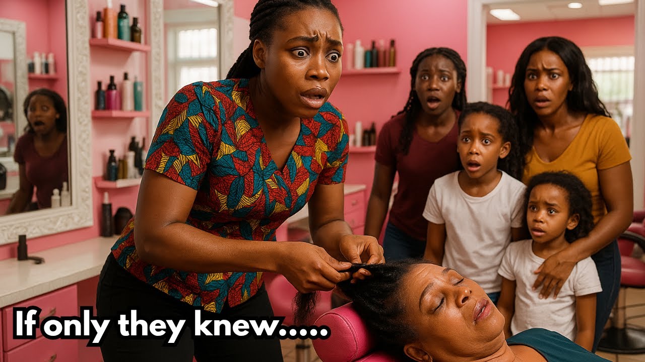 If only they knew why her customers kept fainting in her salon 