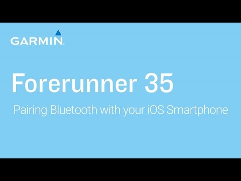 Tutorial - Forerunner 35: Pairing Bluetooth with your iOS Smartphone