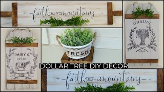 Dollar Tree Farmhouse DIYS 2021| High End Dollar Tree DIY |Sunday Funday Challenge| Easy Home Decor