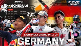 ​3 Rider Indonesia Turun Bersama! Jadwal Lengkap Moto2 Moto3 & Rookies Cup Sachsenring Jerman 2026