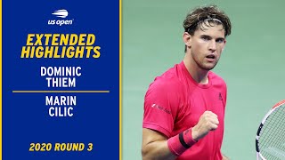Marin Cilic vs. Dominic Thiem Extended Highlights | 2020 US Open 2020 Round 3
