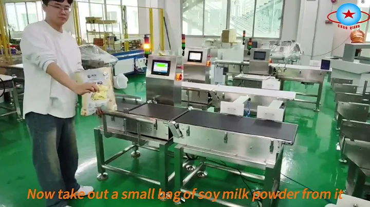 High Accuracy 0.2g Conveyor Belt Check Weigher Weighing Scale with Pusher Rejectors#checkweigher