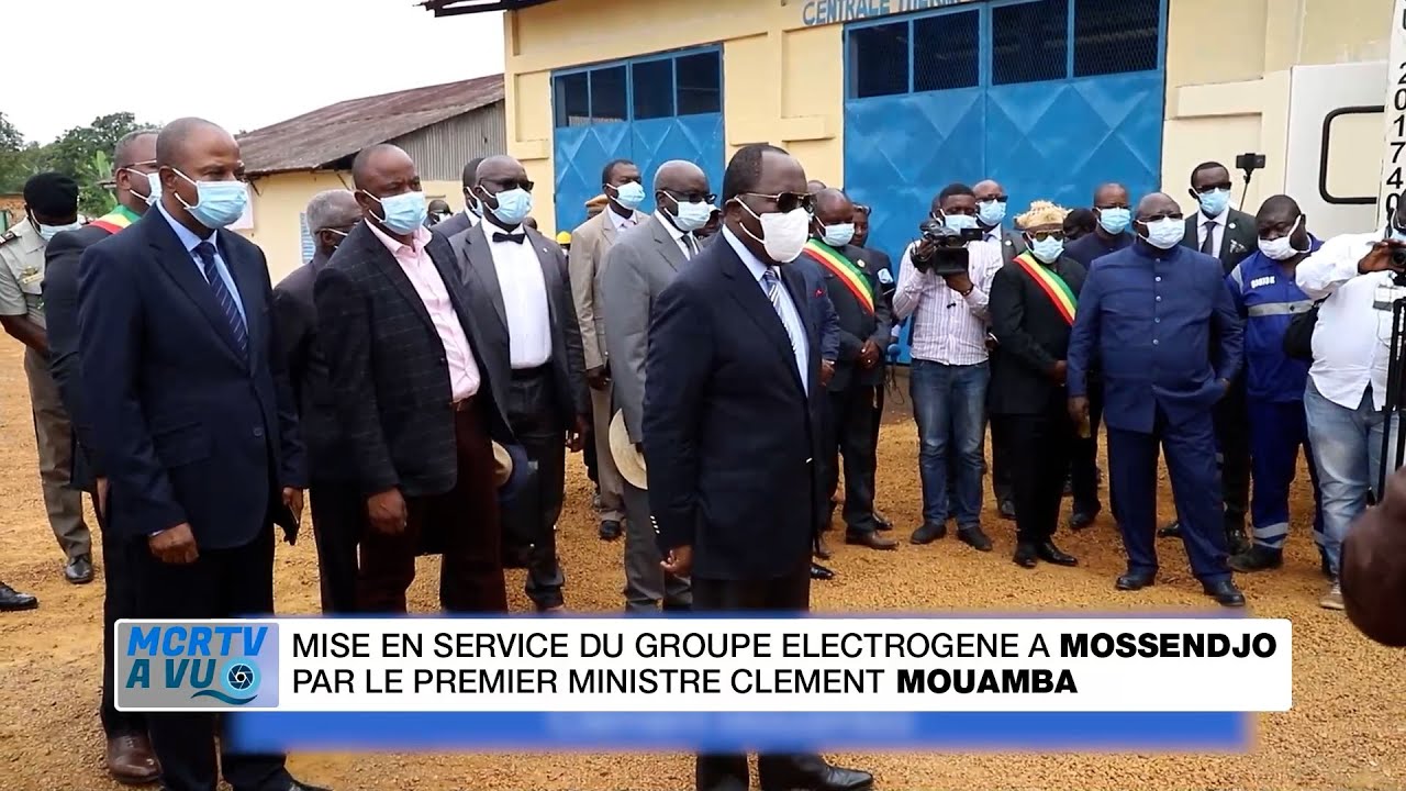 MCRTV A Vu Nouveau Groupe Electrogène de la Commune de MOSSENDJO