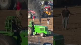John Deere 4755 at Iowa Tractor Pull #tractorpulling #tractor #fair #fun #iowa #johndeere